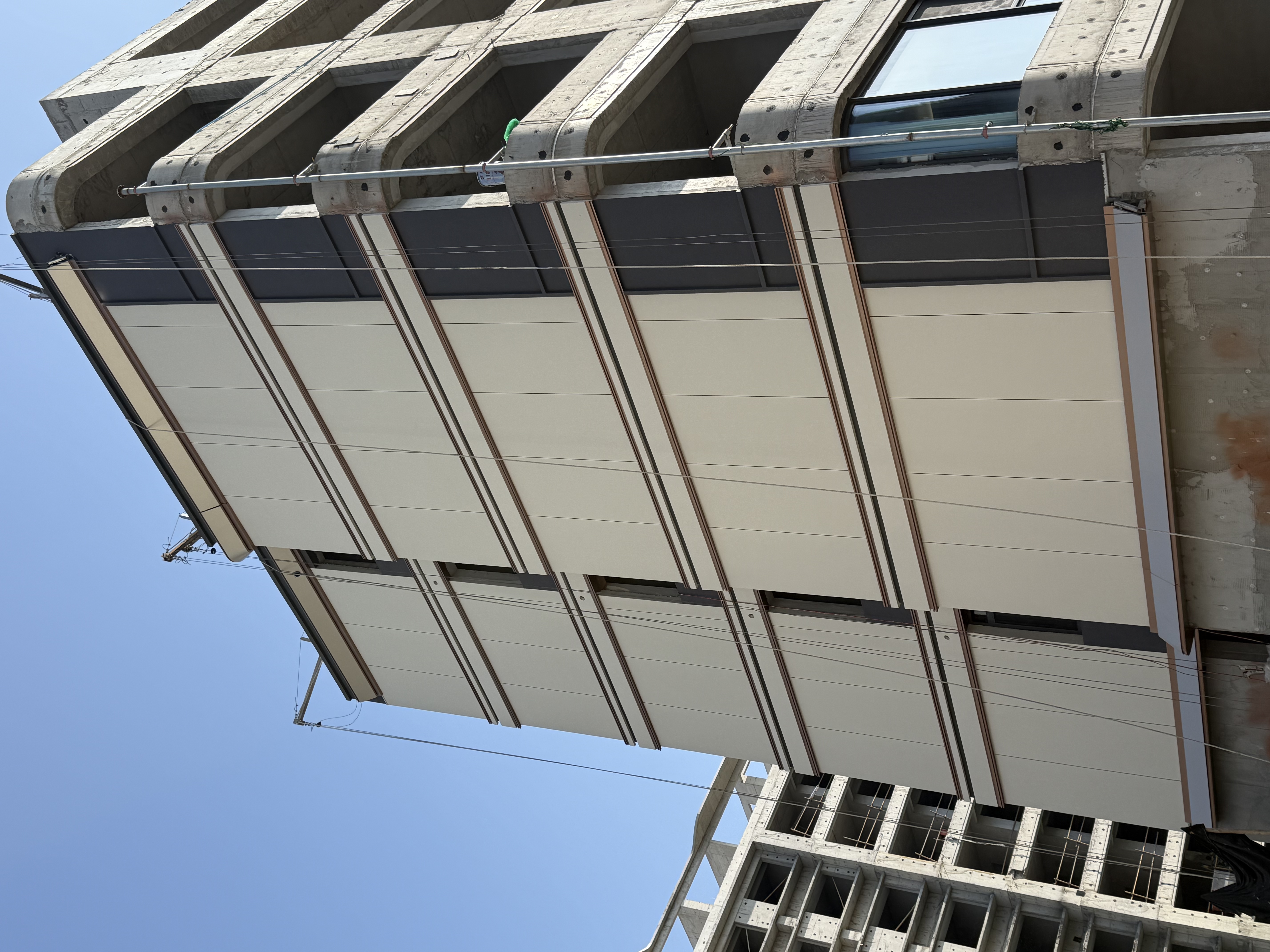 河北沧州项目金属漆建筑外立面