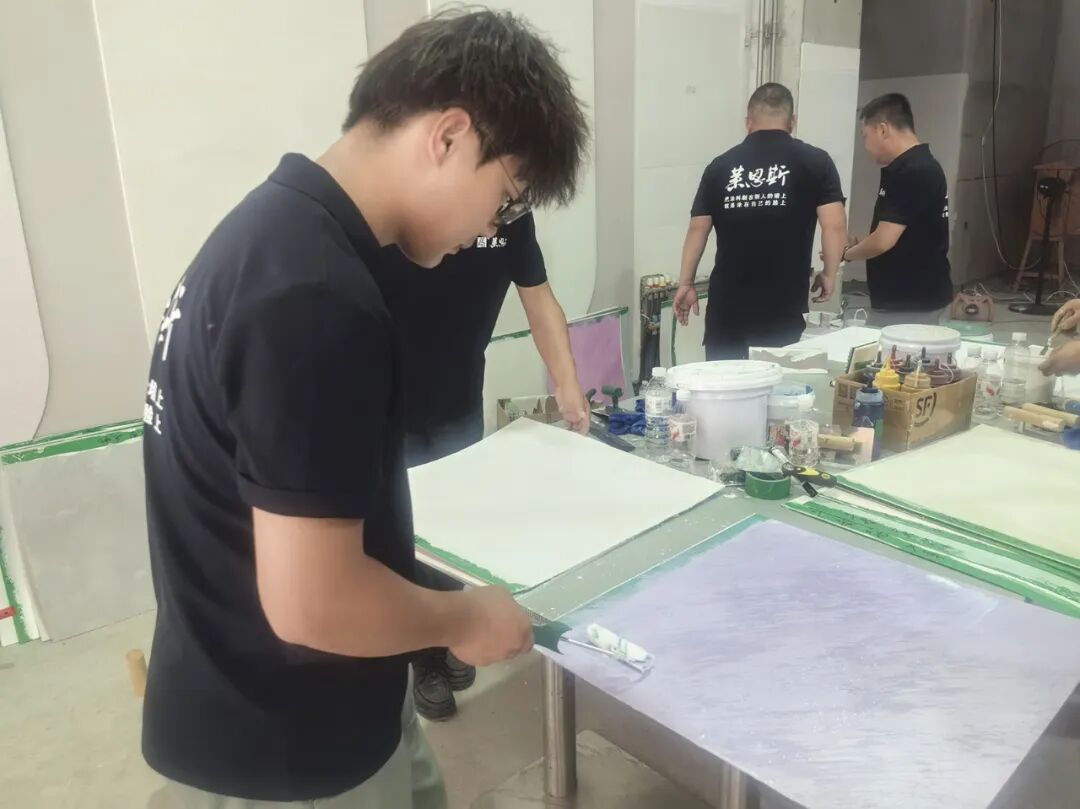 从工艺到艺术｜莱恩斯艺术涂料首届匠心工匠研学营圆满收官 图片
